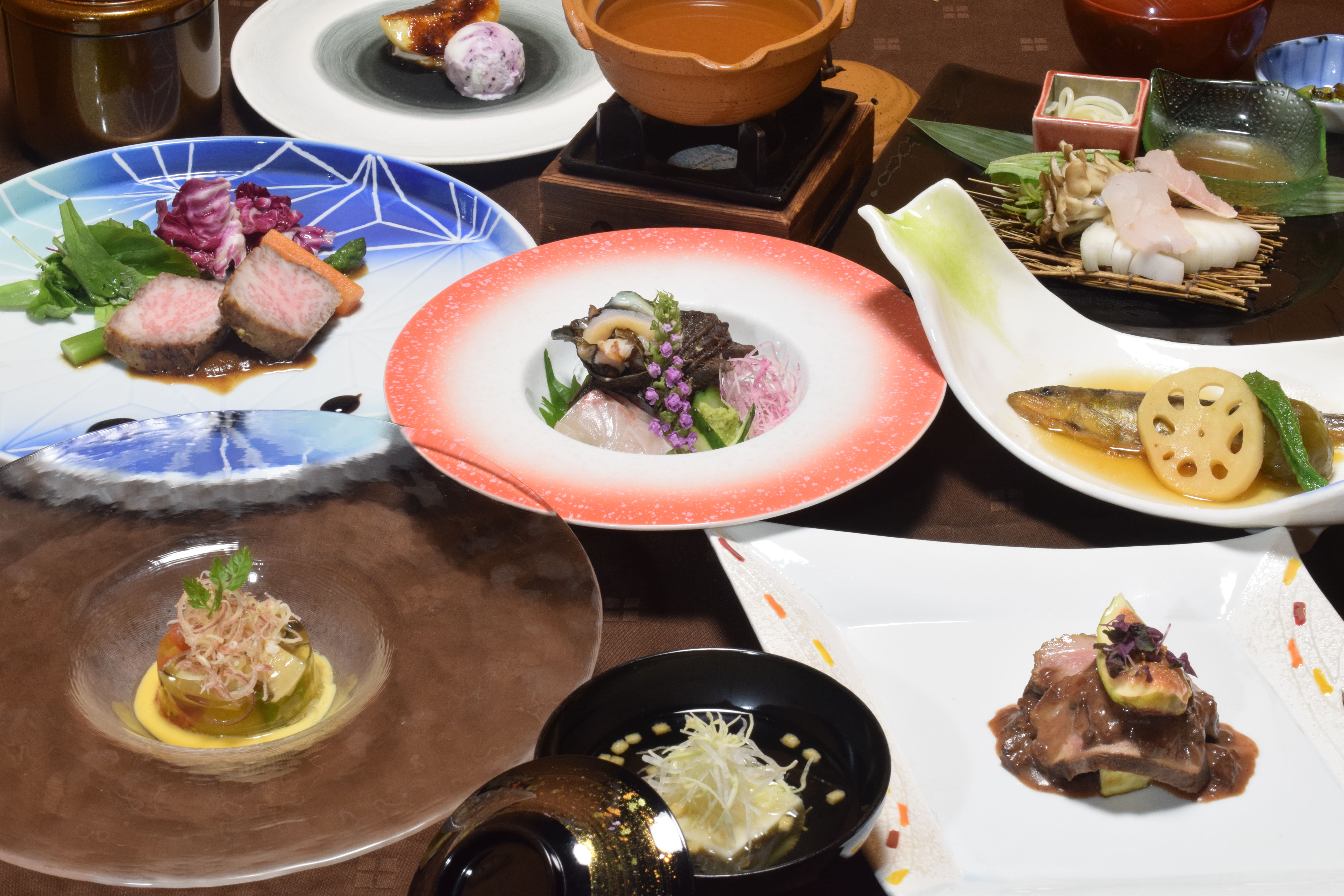 旅館吉田屋 懐石料理 令和8年 ～文月～