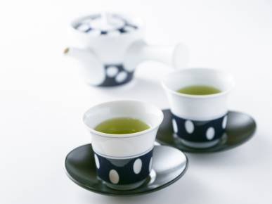 ショップ商品|可愛い水玉模様の茶器は、ご自宅用にも人気です!