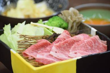 鍋物 佐賀牛すきシャブ 佐賀牛ロース肉 白石玉葱 レタス 嬉光卵