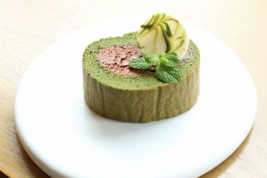 抹茶のロールケーキ 400