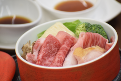 蒸物:佐賀牛温泉せいろ蒸し