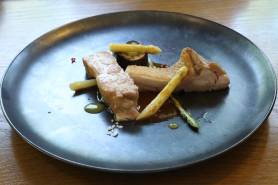 肉料理:有田鶏のロティ ~佐賀みかん、味噌、季節野菜~