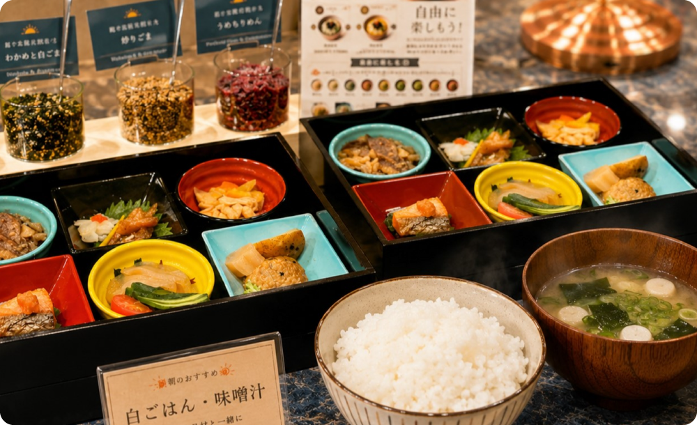 朝食