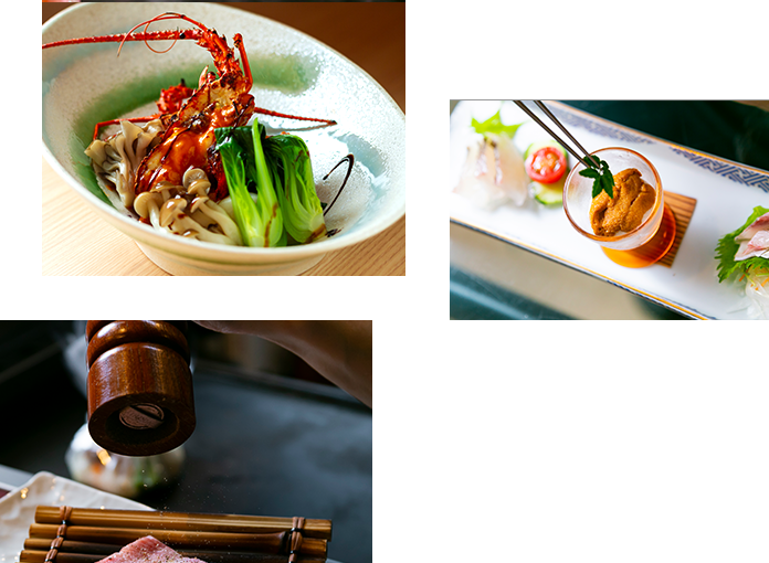 彩り豊かな和食料理をご提供
